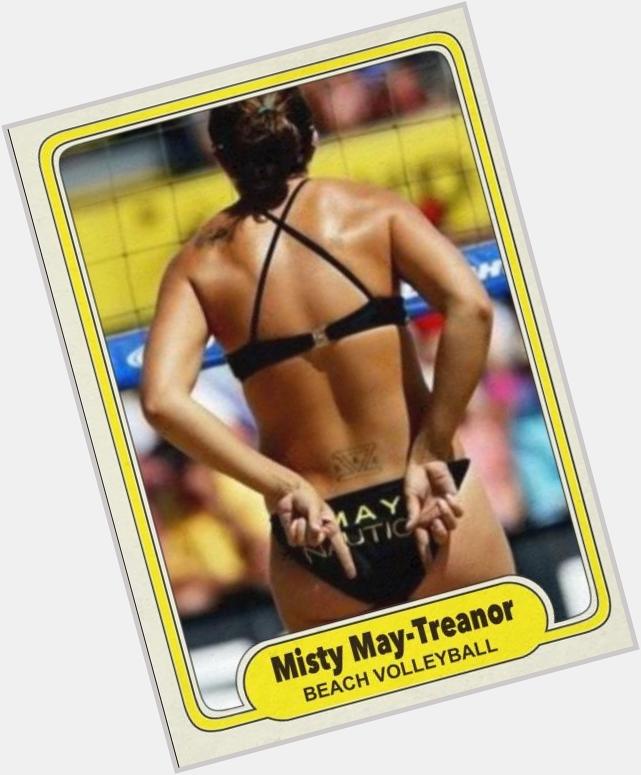 Happy 37th birthday to gold medalist Misty May-Treanor, seen here in a familiar shot from the Olympics. 