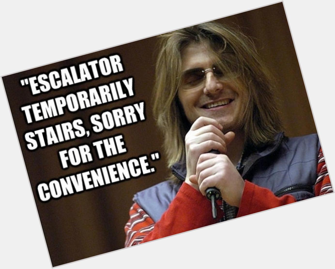 Today would have been Mitch Hedberg\s birthday, let\s remember him  