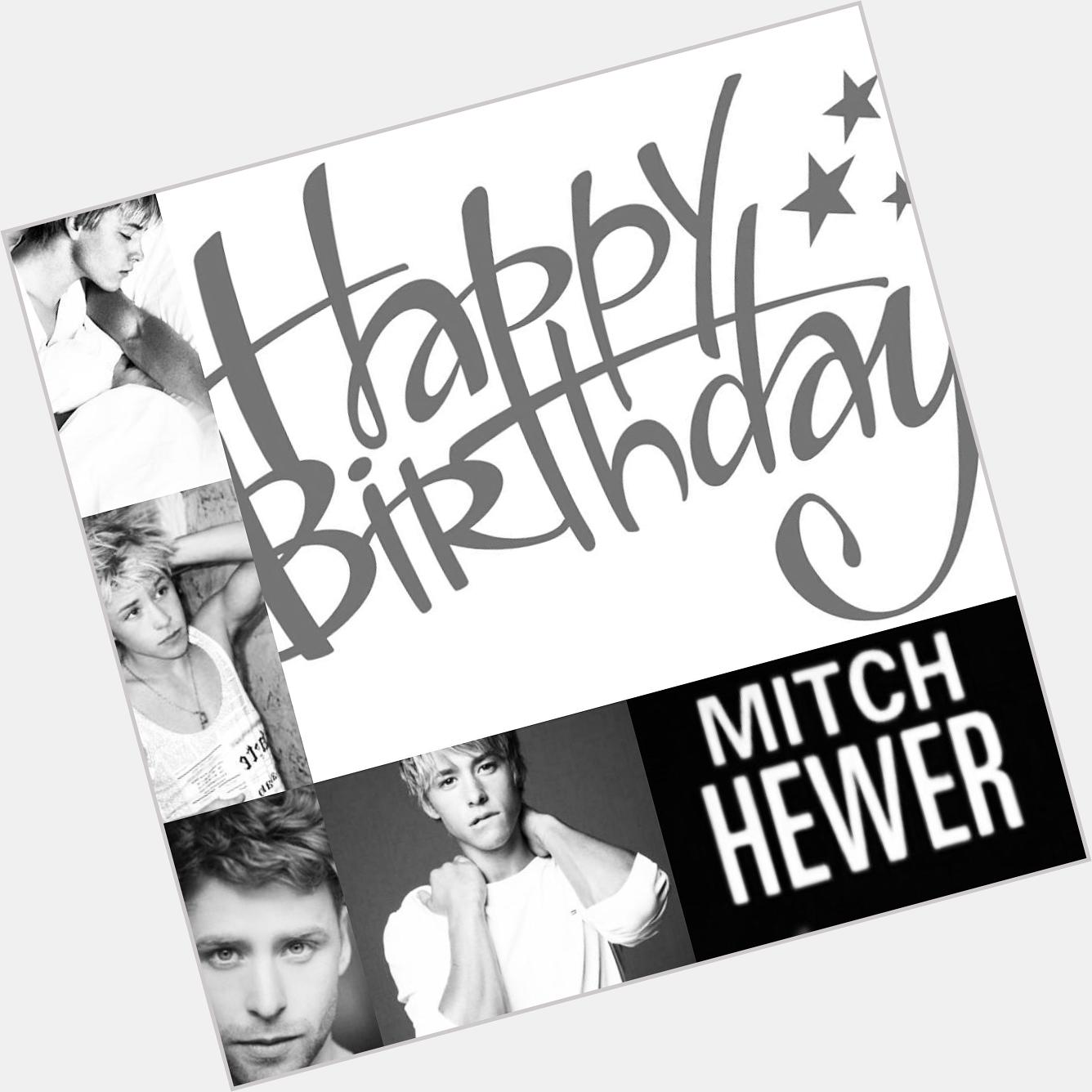 Happy birthday to none other, than Mitch Hewer 