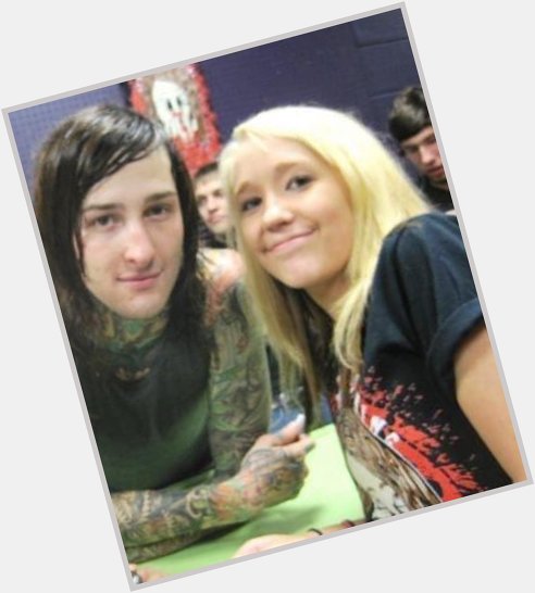 Mitch Lucker would of been 35 yesterday. Happy birthday, here s a pic of him and I. I was in love with him. 