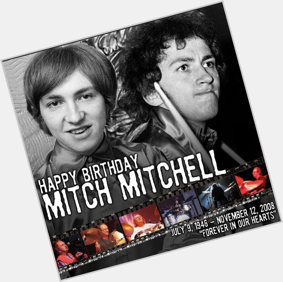 Happy Birthday to the late Mitch Mitchell who was born on this date in 1946  