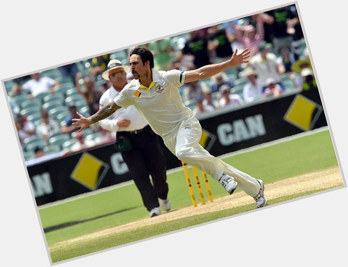 Here s wishing Mitchell Johnson a very Happy 34th Birthday. Send in your wishes for the speedster. (PC: Telegraph) 