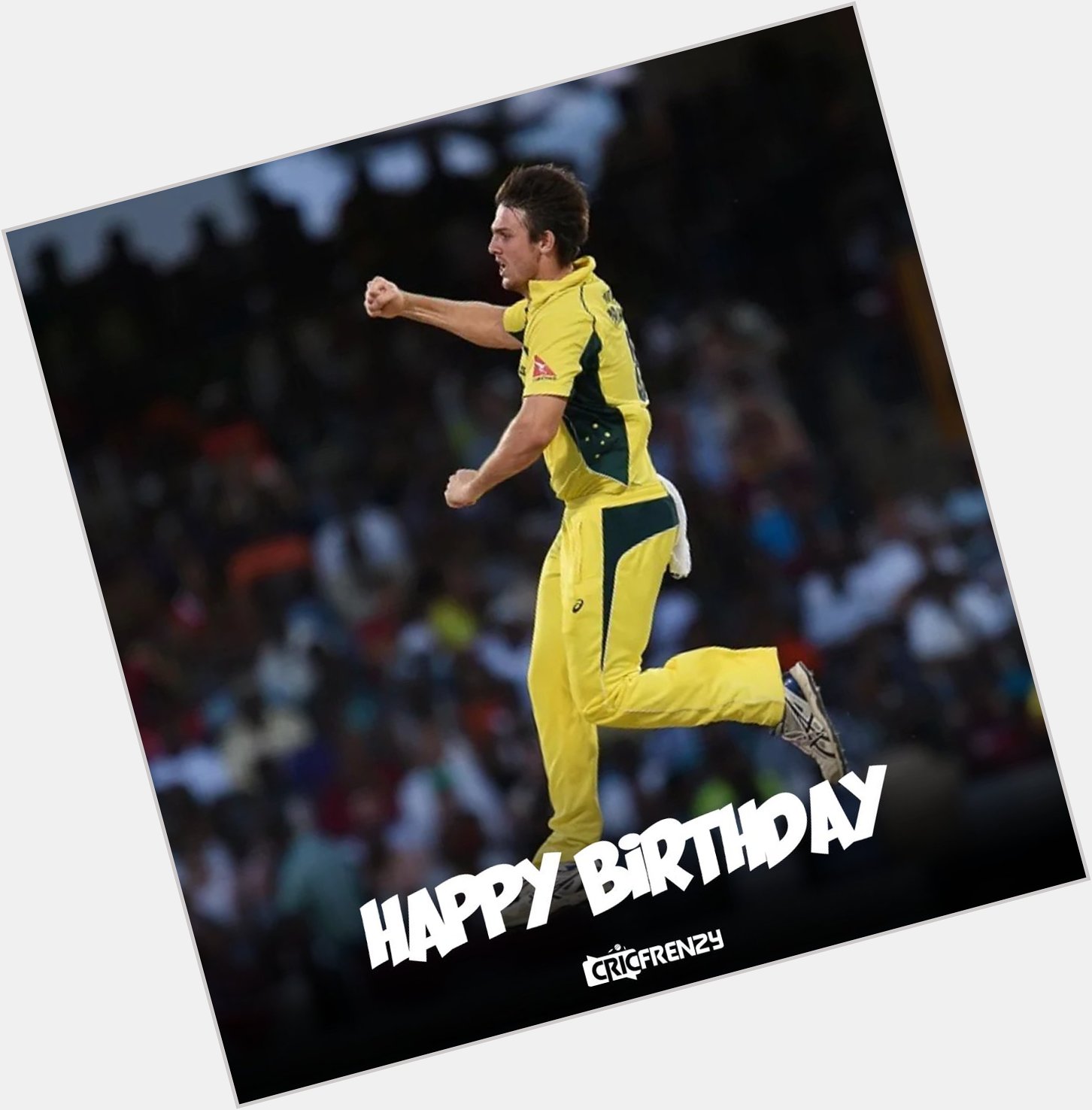  2015 Cricket World Cup winner
Happy birthday Mitchell Marsh 