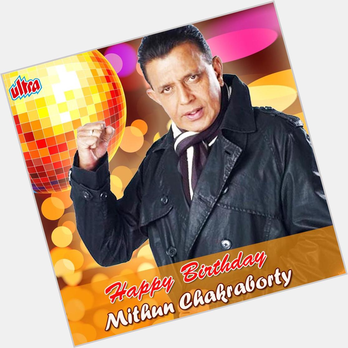 Wishing Mithun Chakraborty the ultimate disco dancer of a very Happy Birthday.  