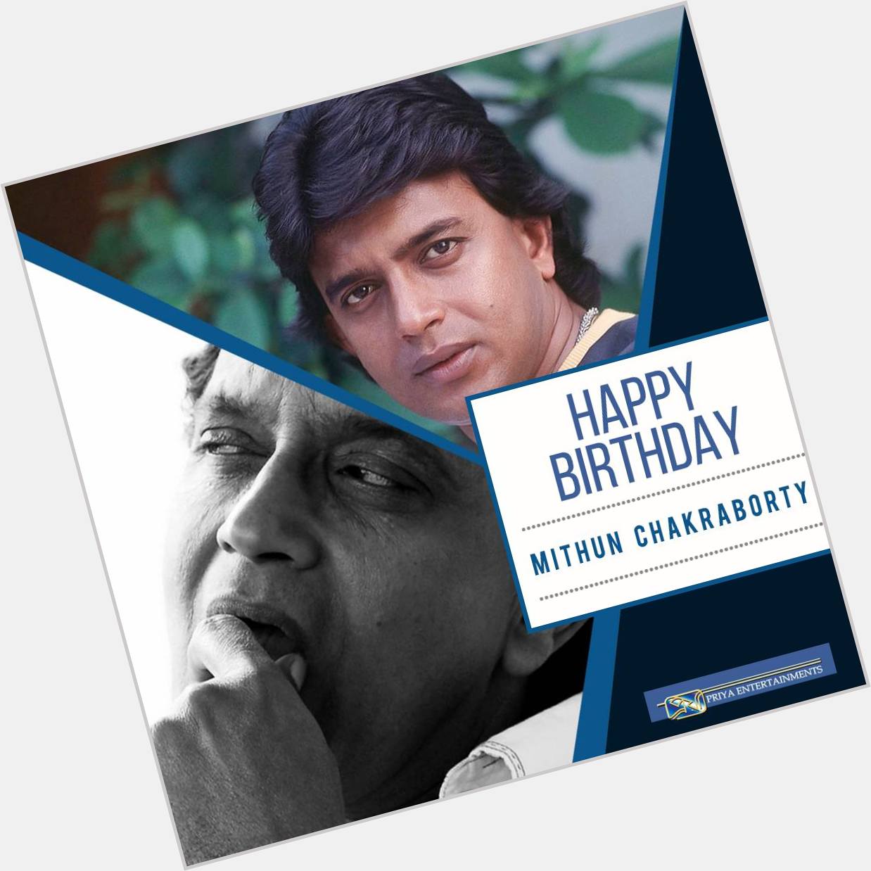 Happy Birthday to a true legend, a true humanitarian and a true star. Sending our best wishes Mithun Chakraborty. 