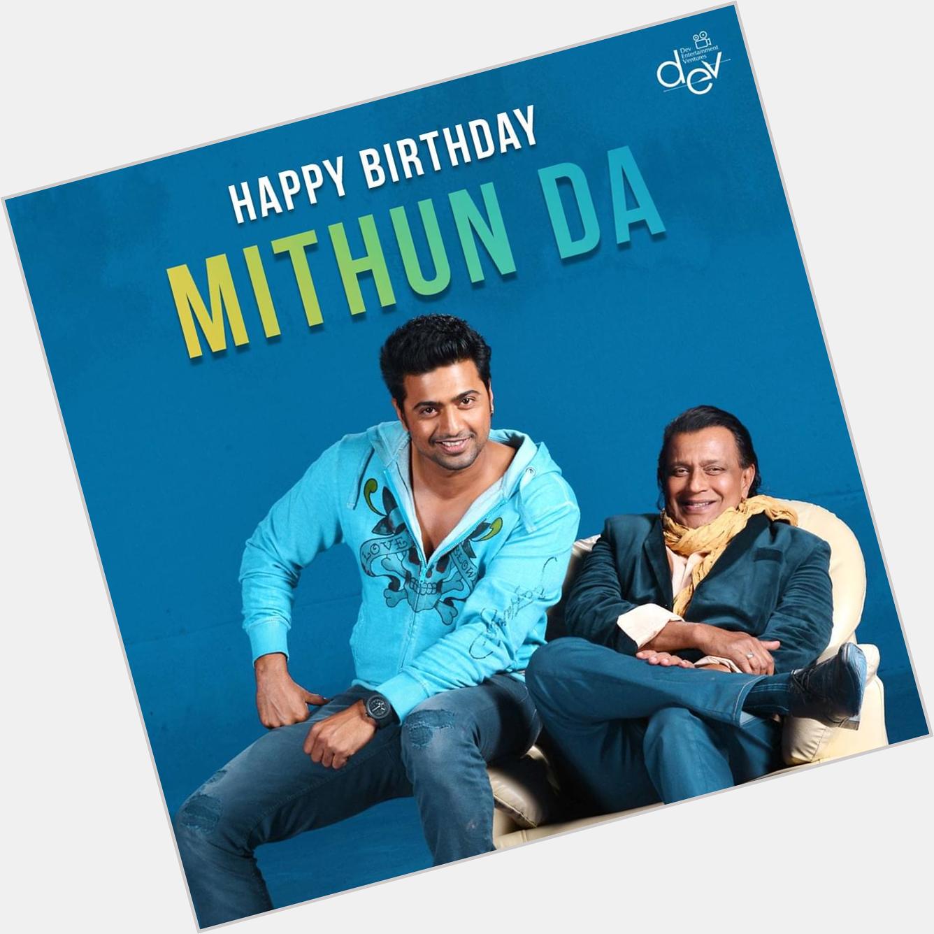 Wishing a very happy birthday to  the legendary actor, Mithun Chakraborty 