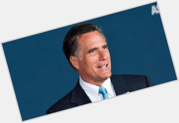 \" Happy 68th Birthday to Mitt Romney!  he\s 68 damn.......... I thought he was in his late 40s
