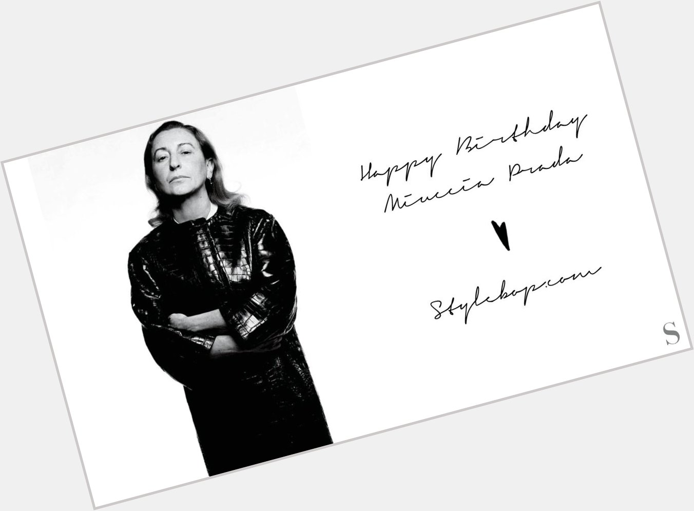 Happy Birthday Miuccia Prada  