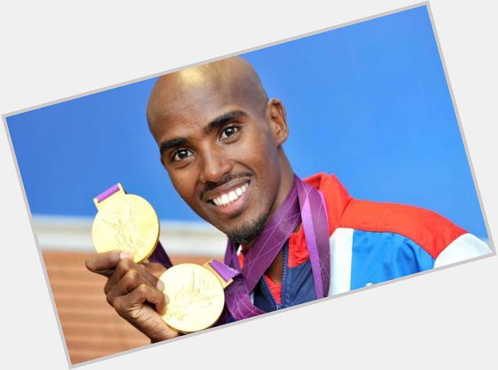 Happy 32nd birthday today to 2X Olympic Gold medallist, long distance runner Mo Farah. 