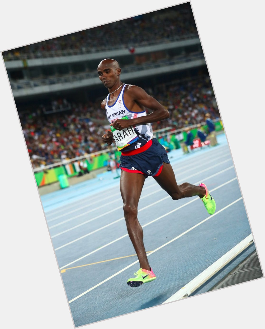 Happy Birthday to four-time Olympic champion Mo Farah     Credit:    