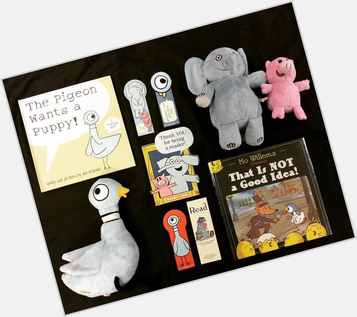 Happy Birthday to beloved author Mo Willems!   