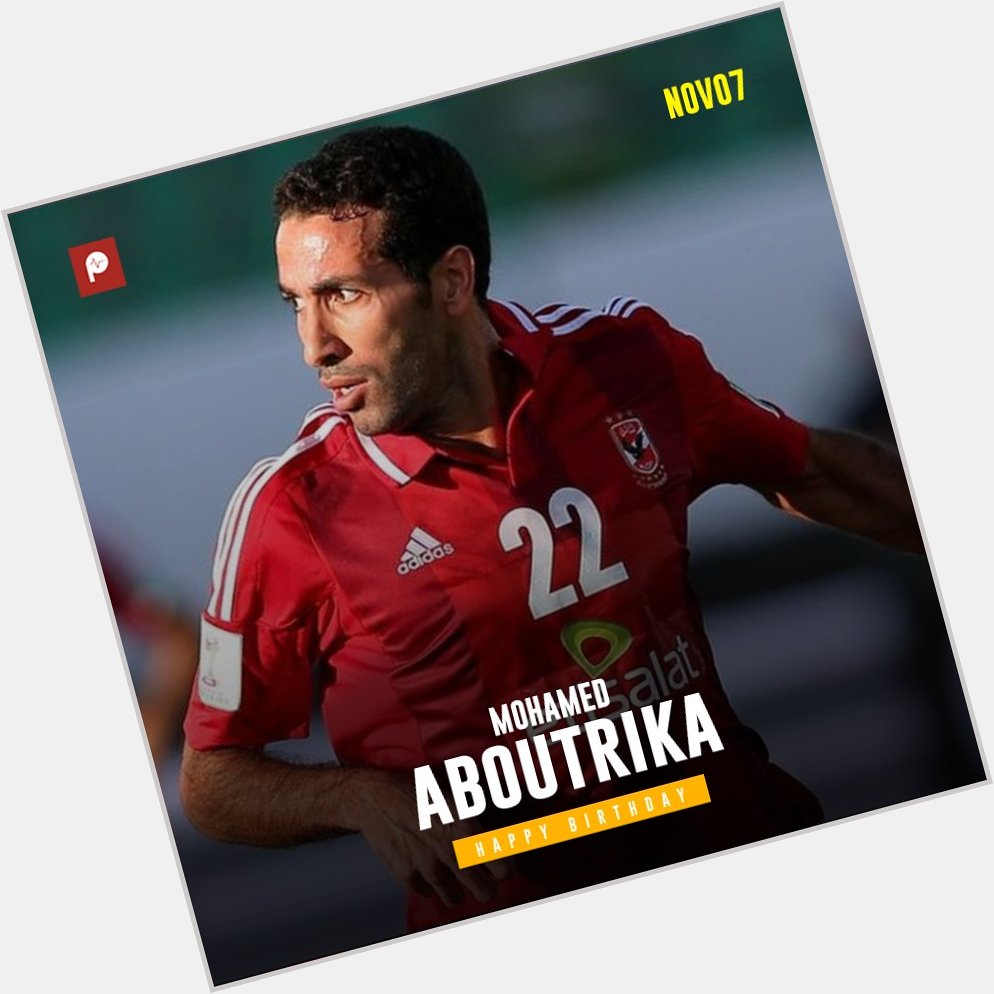 Happy Birthday to African football fan favourite and Egyptian legend Mohamed Aboutrika!  