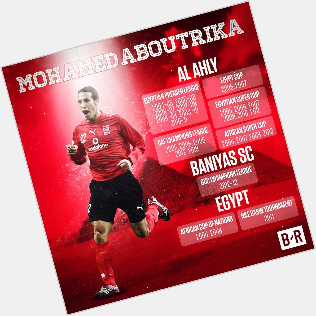 Happy Birthday to Egyptian legend Mohamed Aboutrika!  