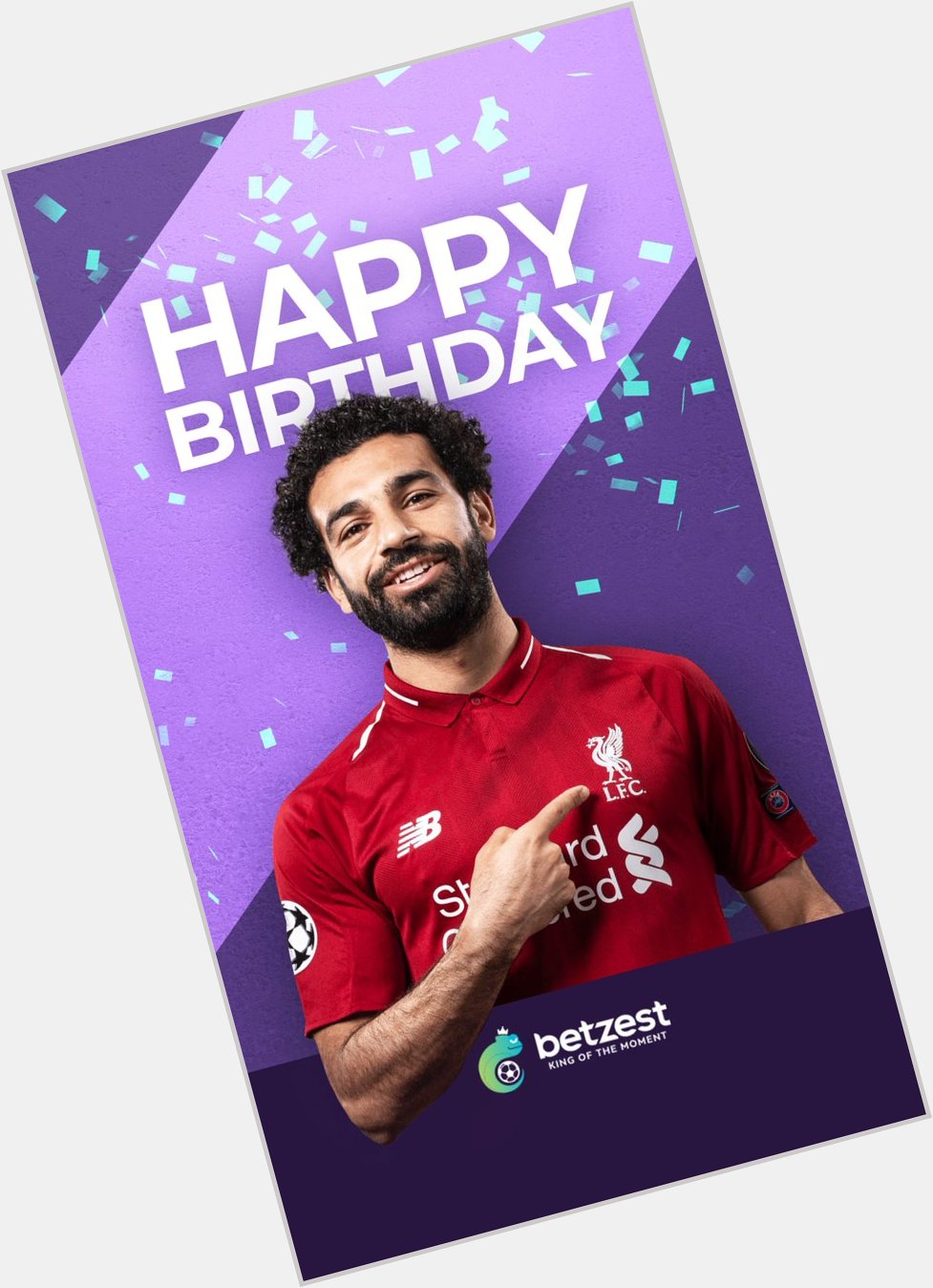 Happy birthday Mohamed Salah    