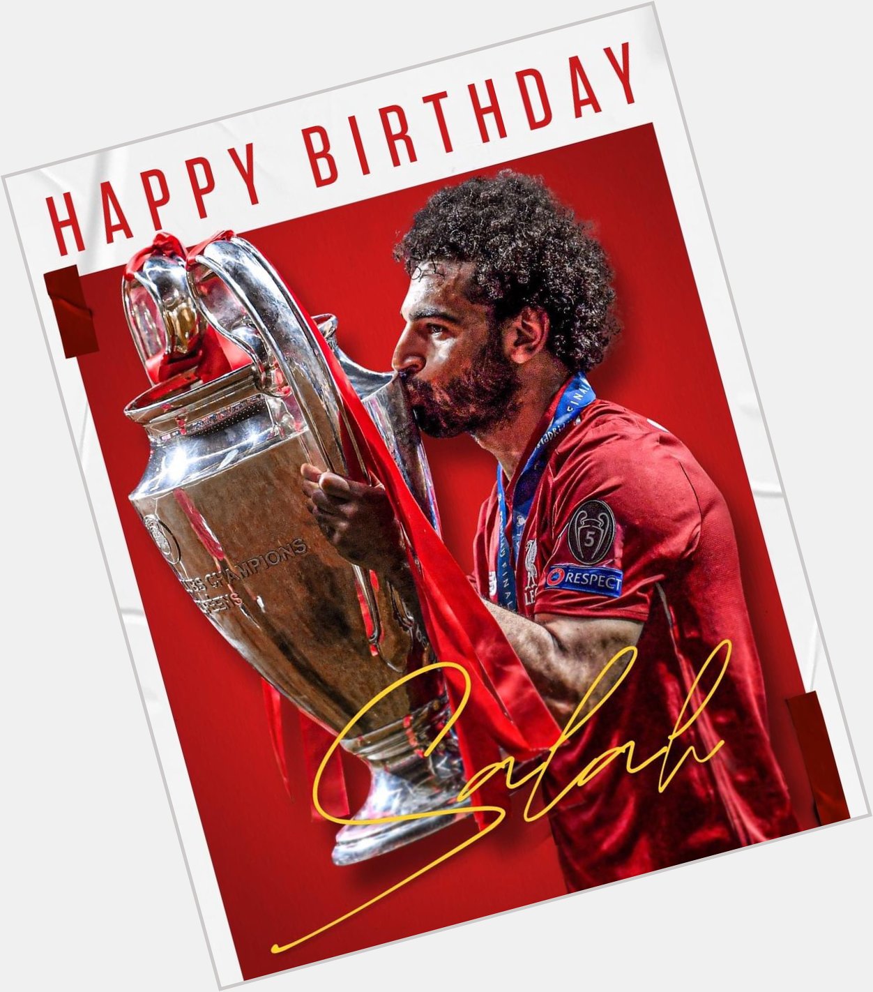 Wish u happy birthday king Mohamed Salah i am really proud of being a big fan of you all time. 
