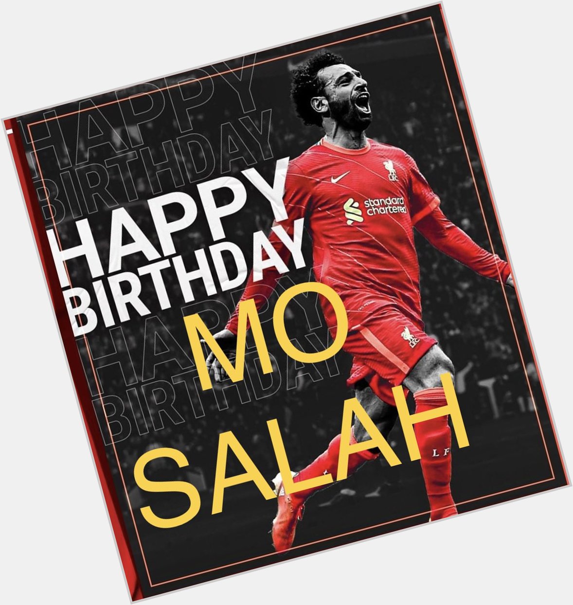Wishing happy birthday for our Egyptian king
 I congratulate our player on his happy birthday 