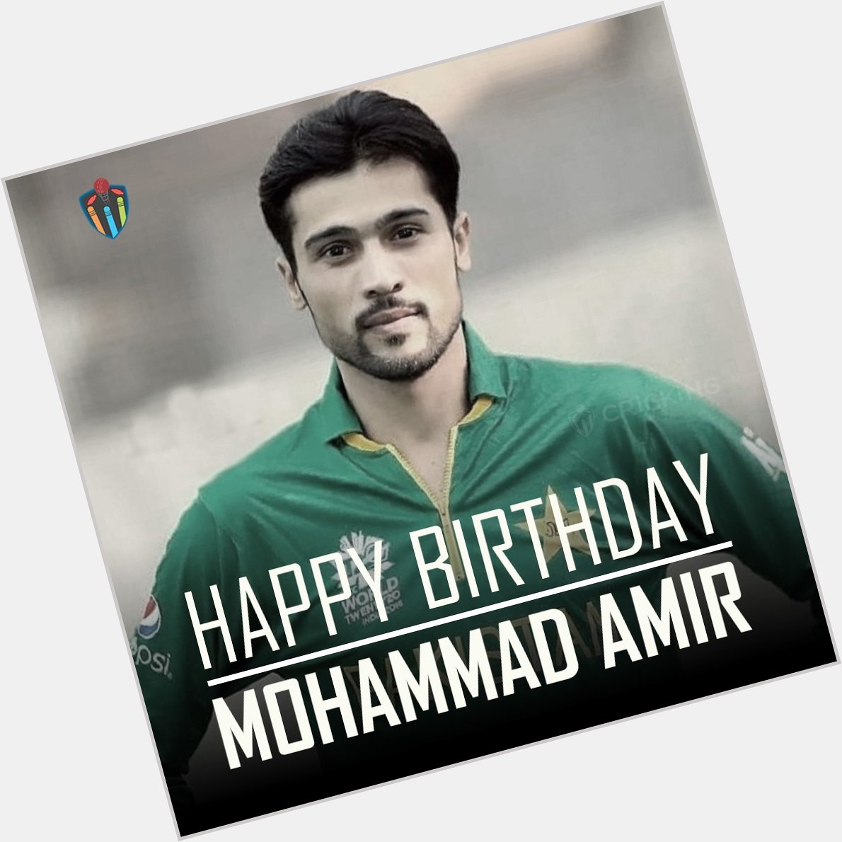 Happy Birthday Mohammad Amir. The Pakistani cricketer turns 25 today. 