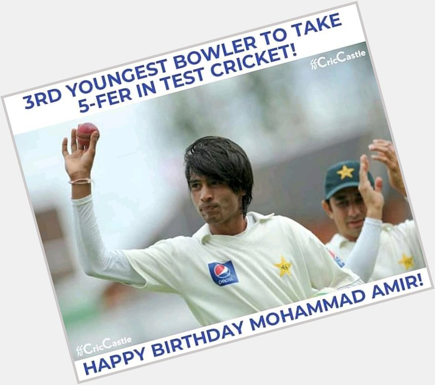 Only bowler to bowl maiden last over in t20ies Happy Birthday Mohammad Amir 