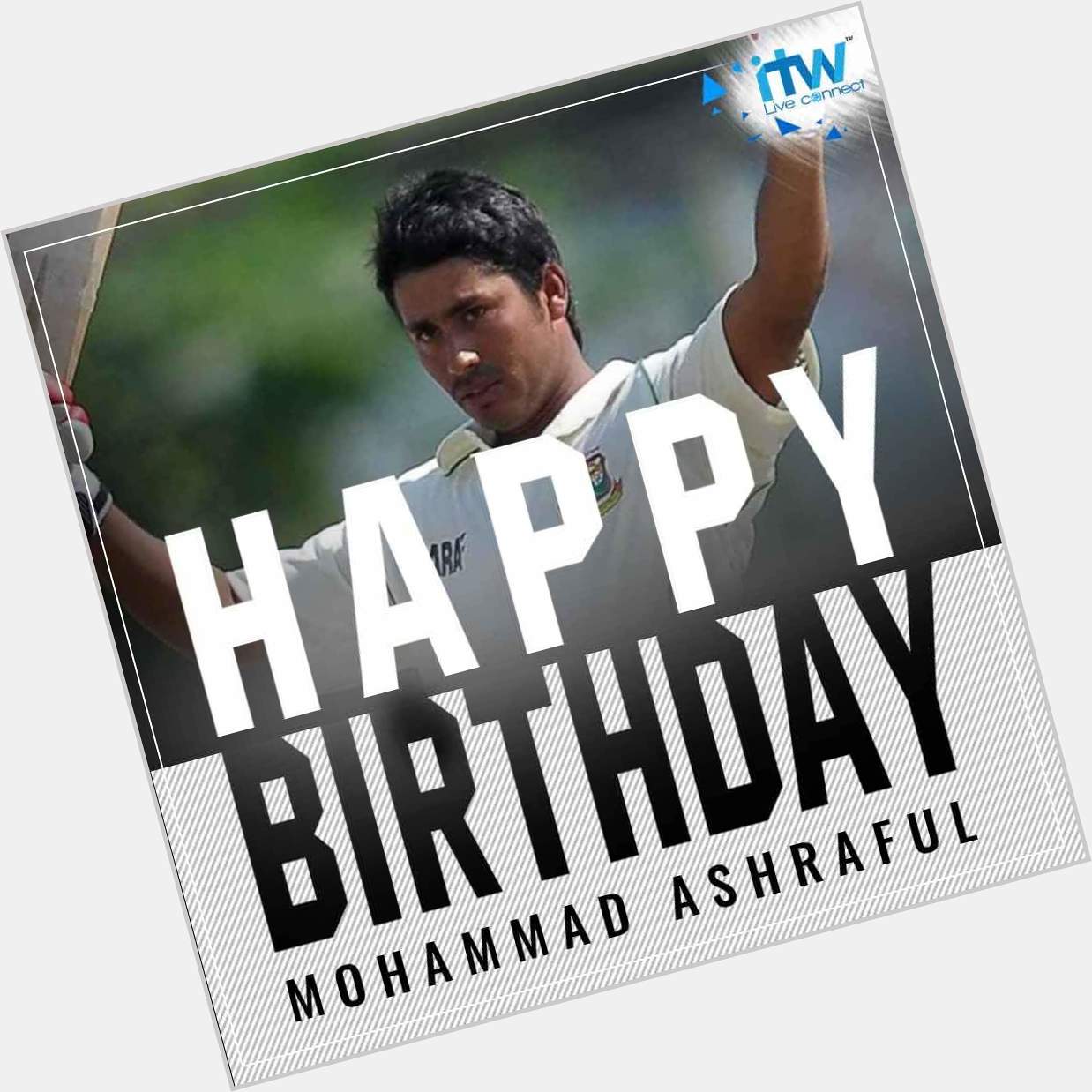 Wishing a very Happy Birthday to Bangladesh player Mohammad Ashraful.   