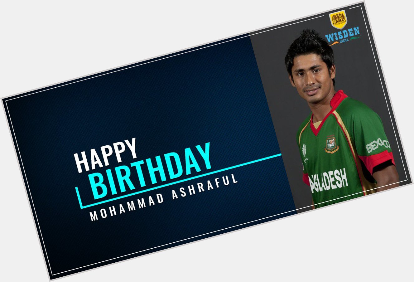 Happy Birthday to Mohammad Ashraful! 
