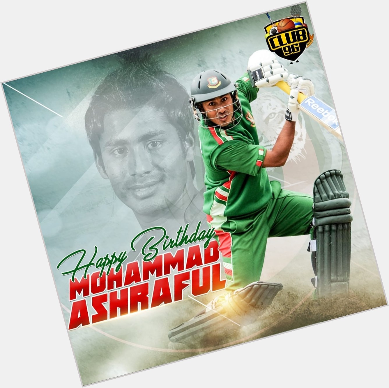 We wish to our youngest Test centurion Mohammad Ashraful a very happy birthday!  