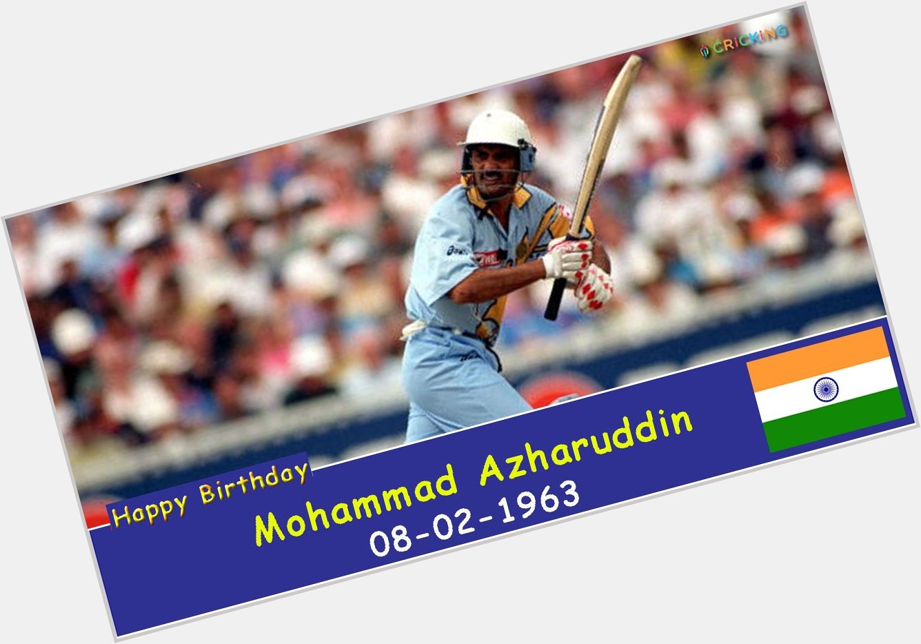 Happy Birthday Mohammad Azharuddin. The former Indian cricketer turns 54 today. 