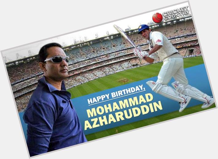 Happy 58th Birthday to
Indian Politician,
Former Indian Cricketer & Captain,
Mohammad Azharuddin Ji. 