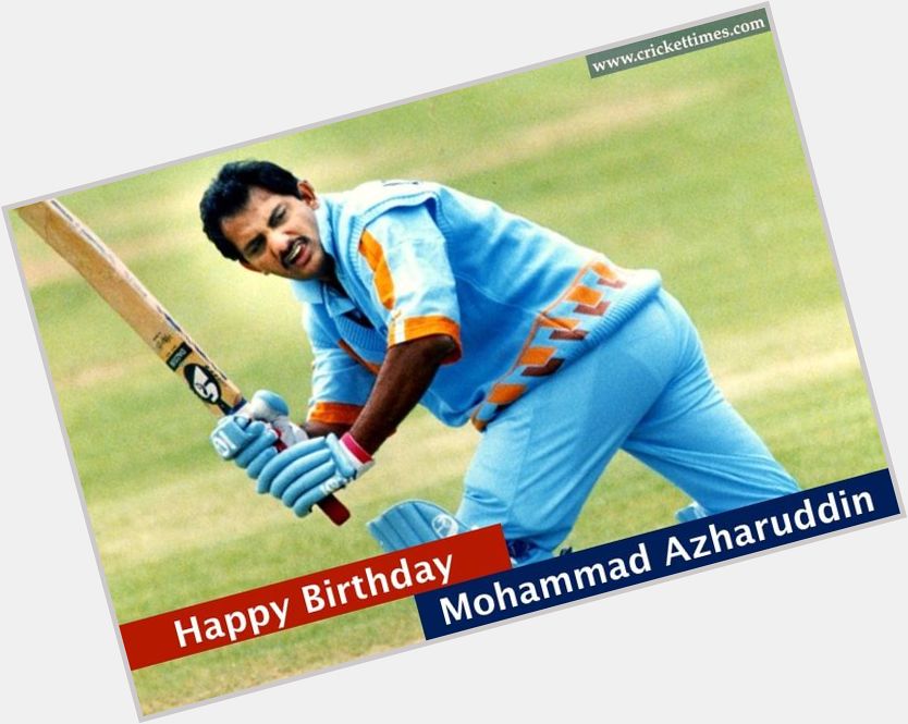 Happy 59th Birthday, Mohammad Azharuddin 