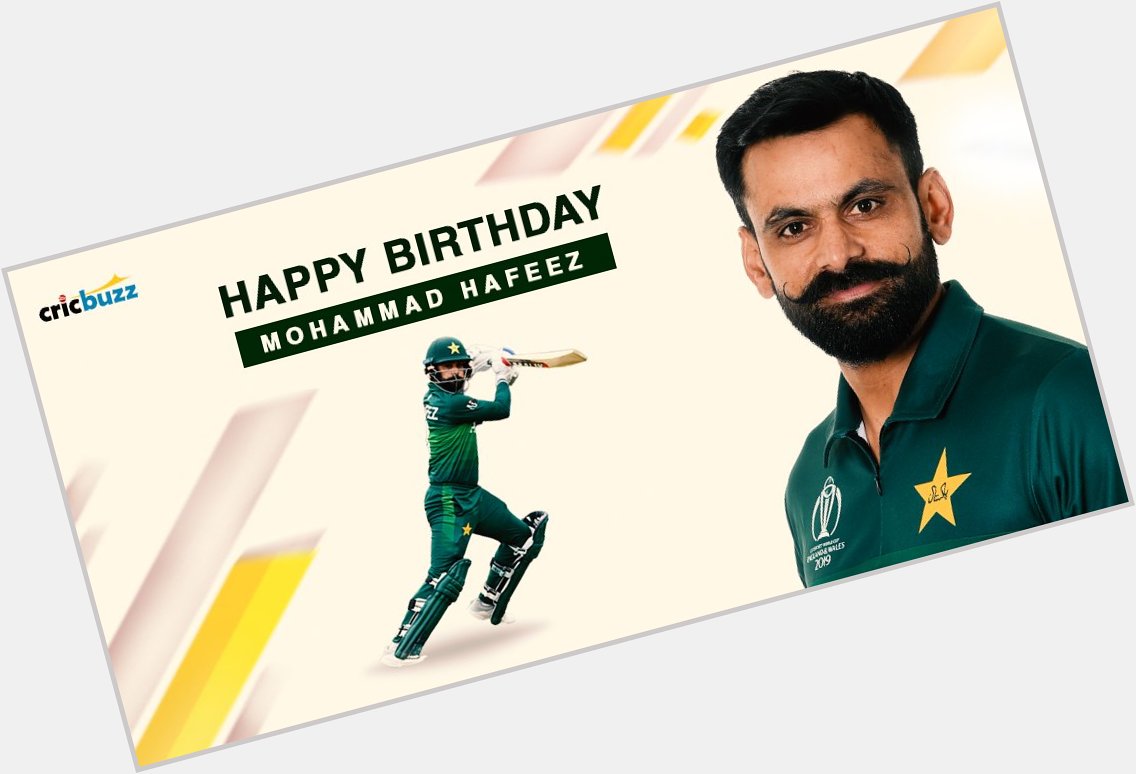 Happy birthday The Pakistan allrounder turns 39 today -  