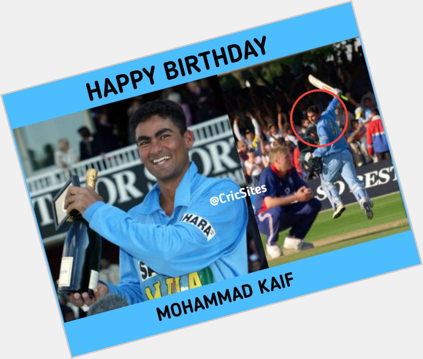 Happy Birthday Mohammad Kaif      