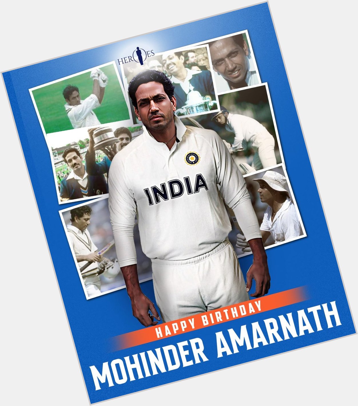 Wishing 1983 World Cup winner Mohinder Amarnath a very Happy Birthday.   