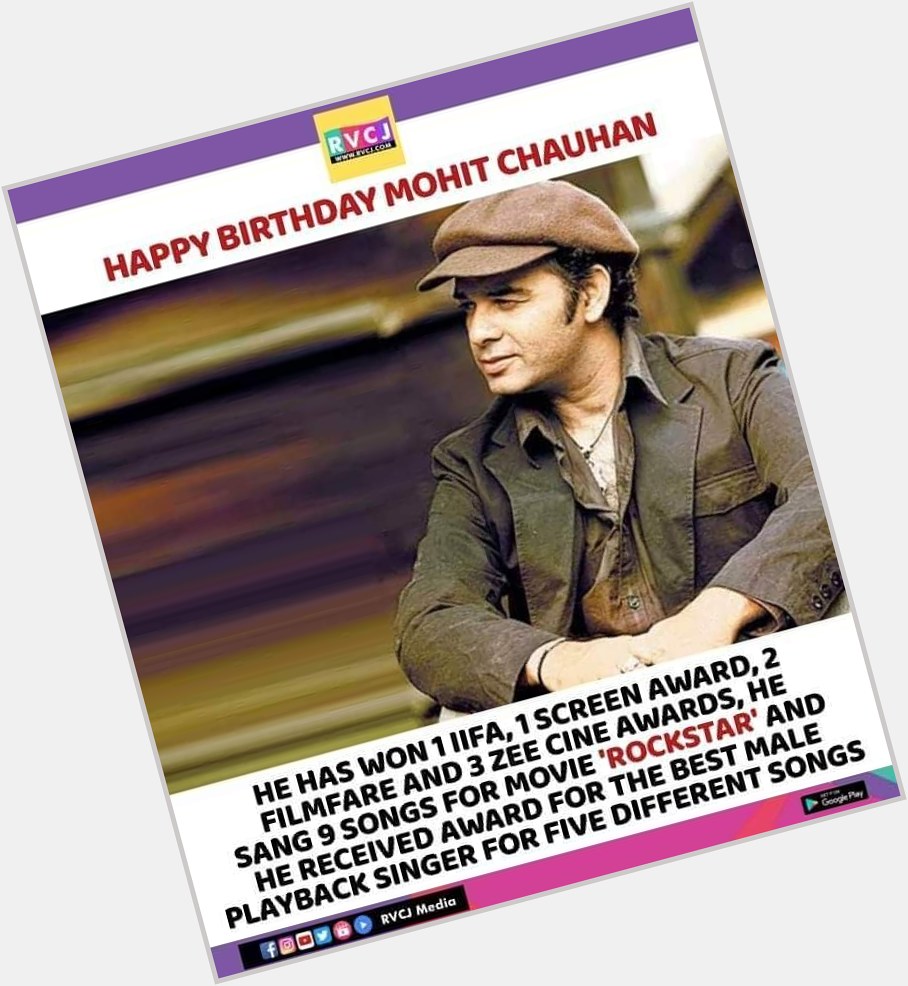 Happy Birthday Mohit Chauhan! 