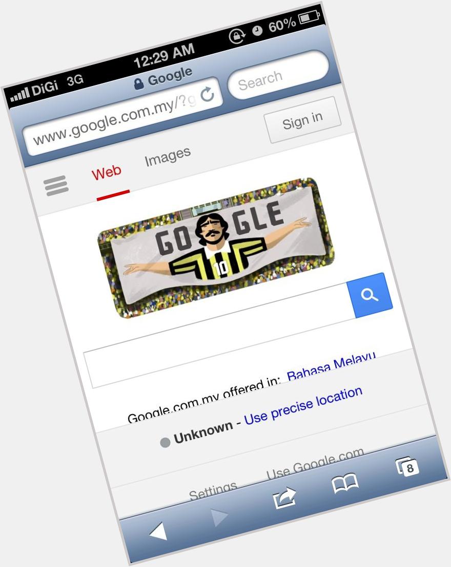 Tribute to national hero, Mokhtar Dahari on google Msia. Happy birthday SuperMokh! Always a Msian Football icon.. 