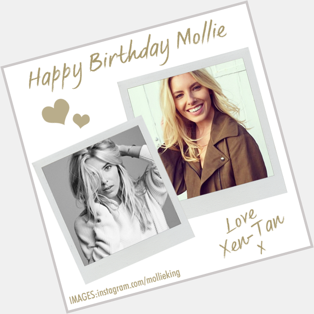Happy Birthday to the stunning Mollie King who is a fan of our tan of the week Transform Luxe! 