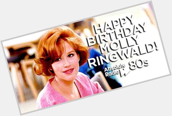 A very happy birthday to Molly Ringwald A couple more candles than sixteen, but at least we remembered?! 