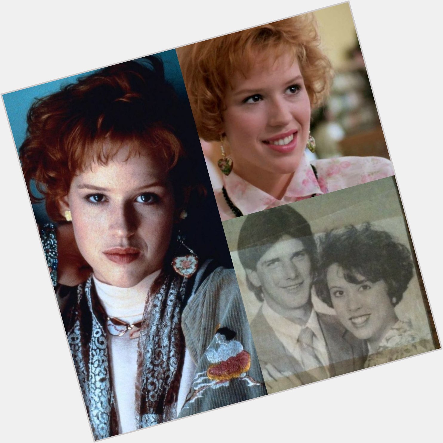 Happy 50th birthday to my first, always, and forever (and hairstyle inspiration): Molly Ringwald. 