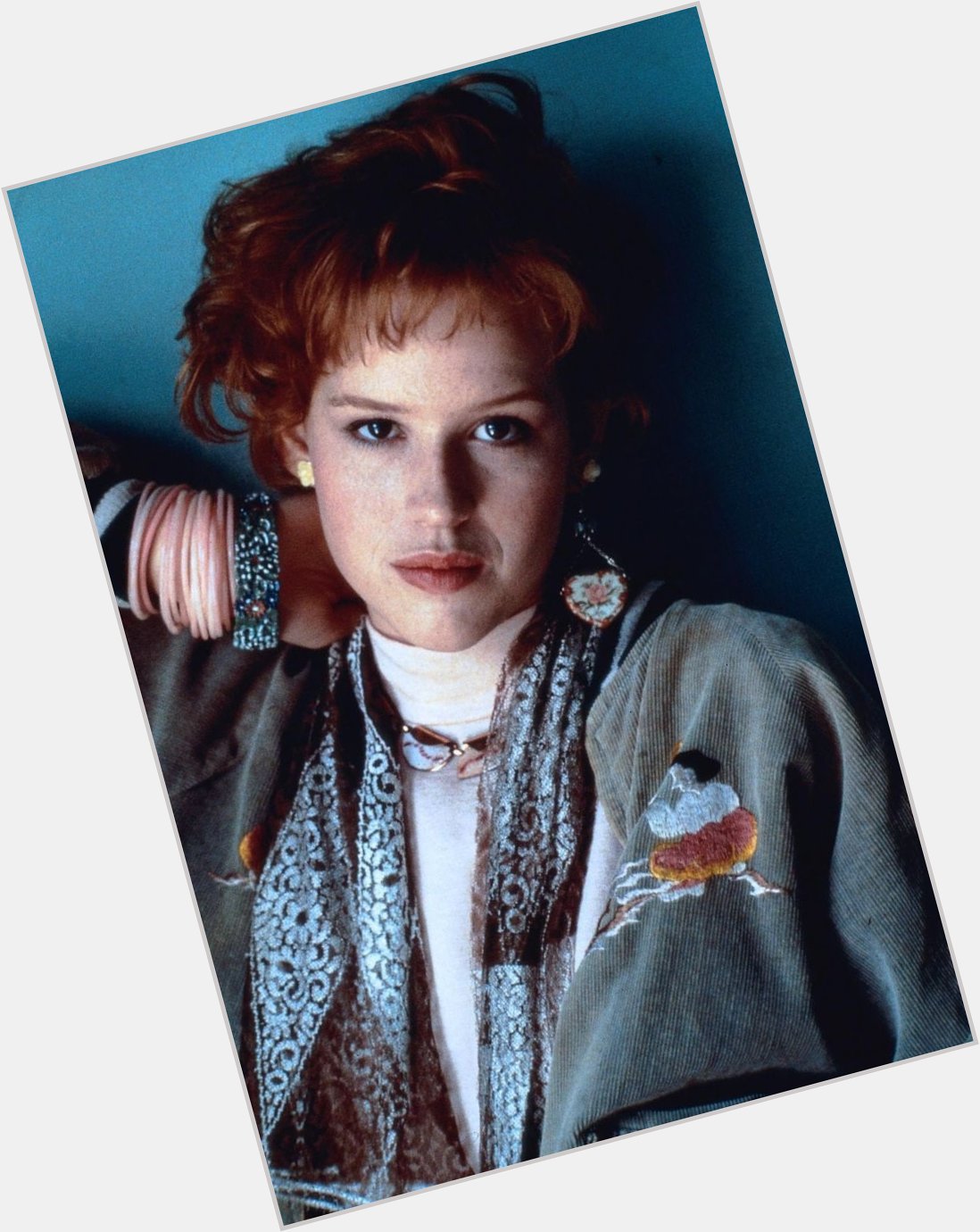 Happy birthday to American actress, singer, and author Molly Ringwald, born February 18, 1968. 