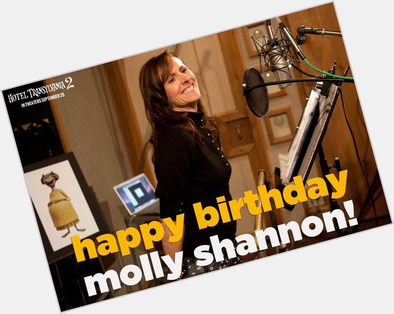Happy Birthday to Molly Shannon voice of Wanda in See her in theaters Sept. 25 >>  