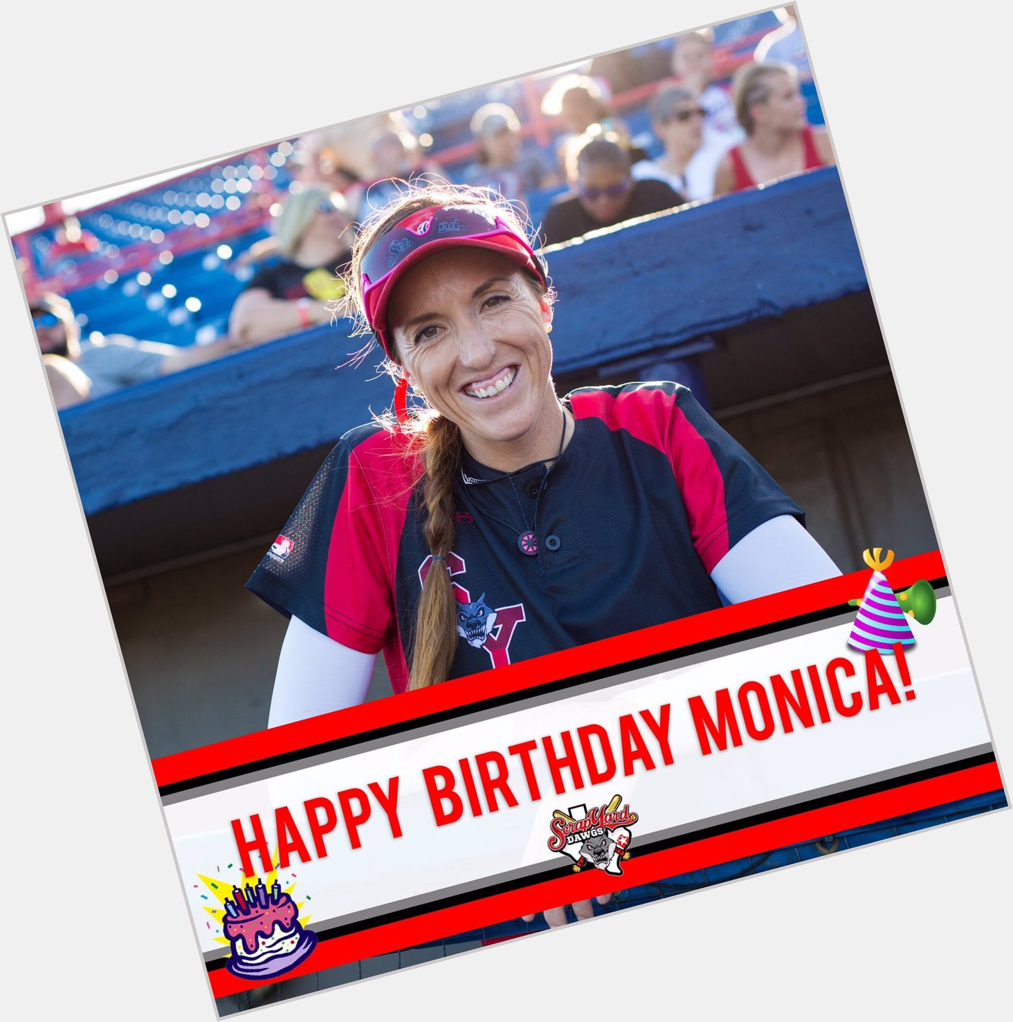 Happy Birthday to on the field, but in our hearts, Monica Abbott!   