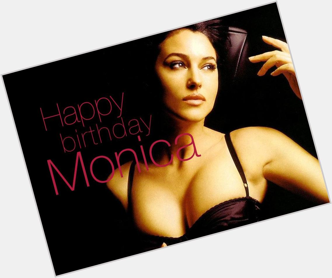 Happy birthday Monica Bellucci     
