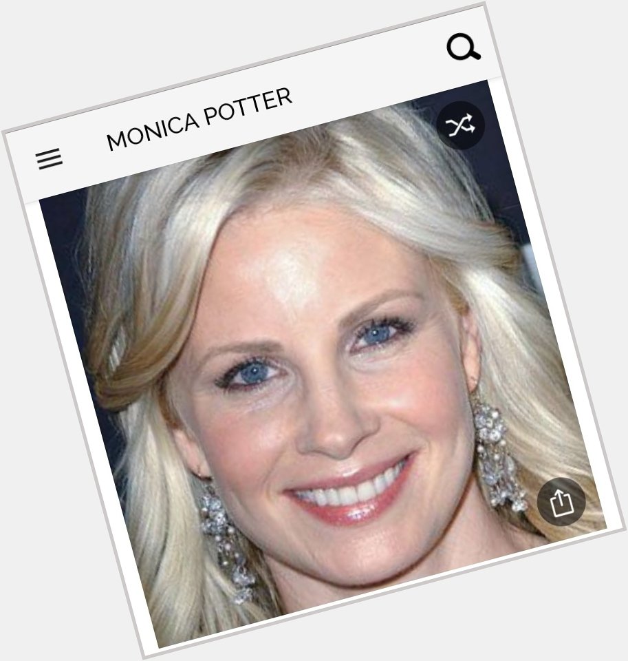 Happy birthday to this great actress.  Happy birthday to Monica Potter 