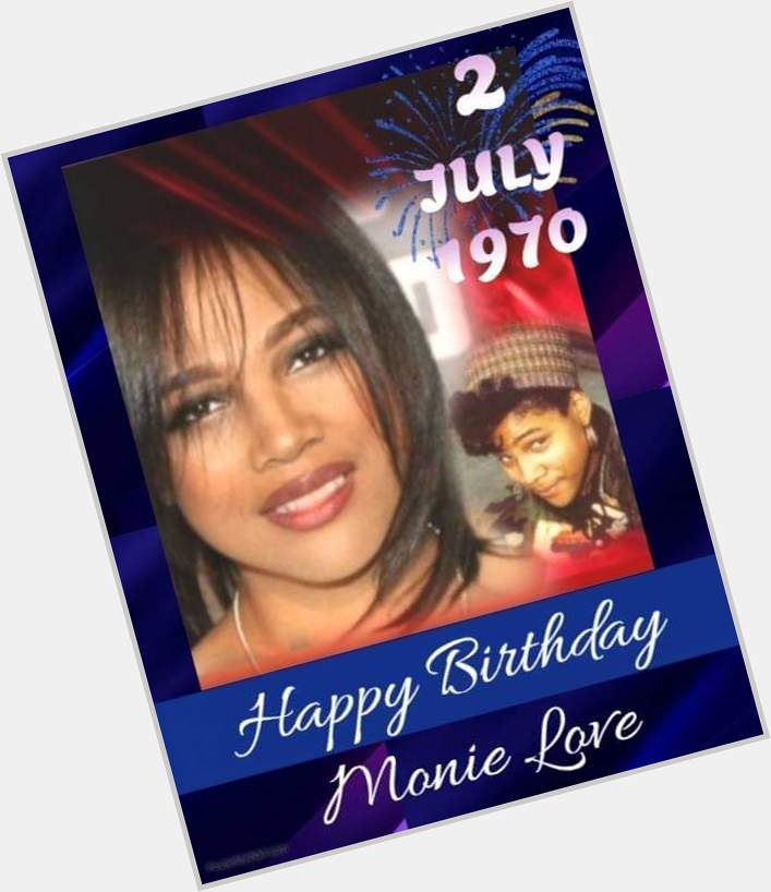 Happy Birthday Monie Love   Rapper, actress and radio personality 