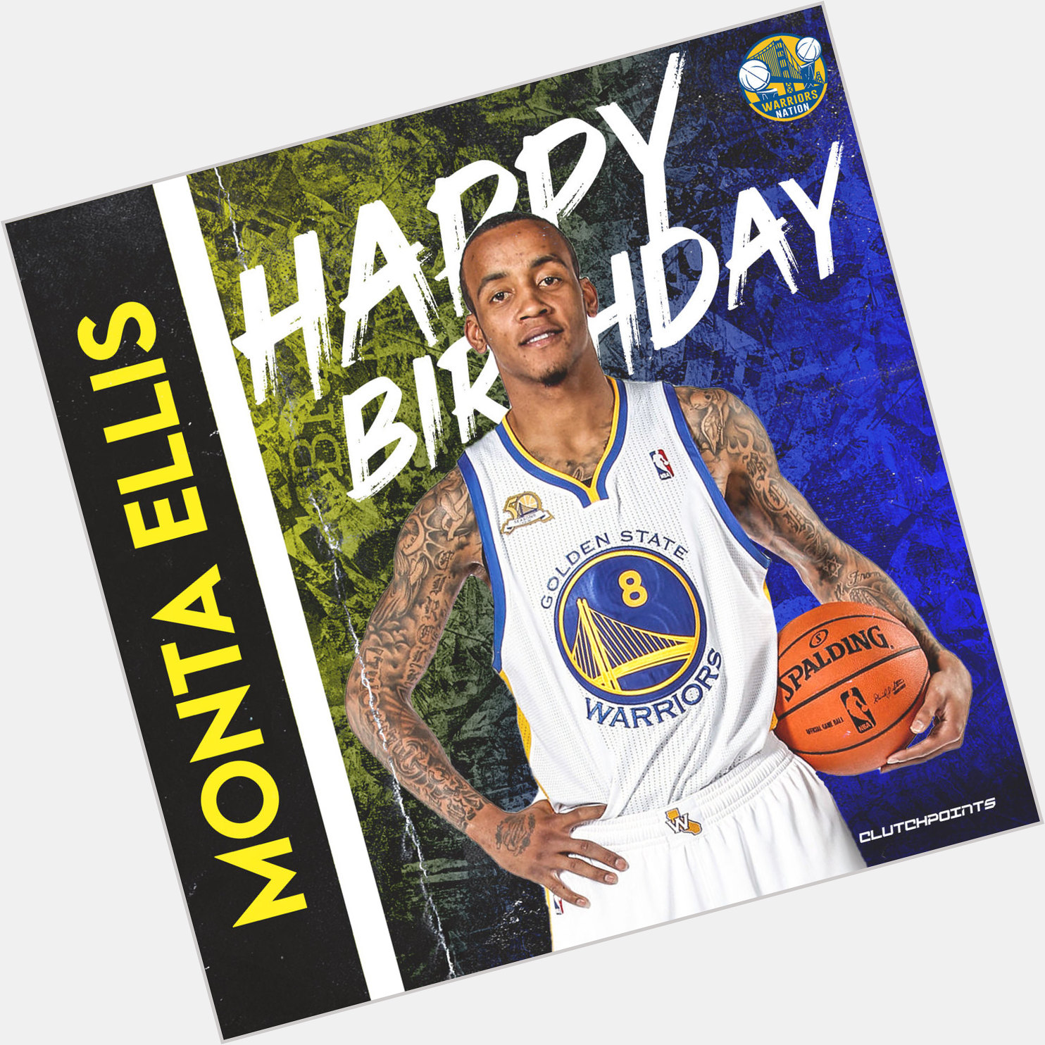 Join Warriors Nation in greeting the 2007 Most Improved Player, Monta Ellis, a happy 36th birthday! 