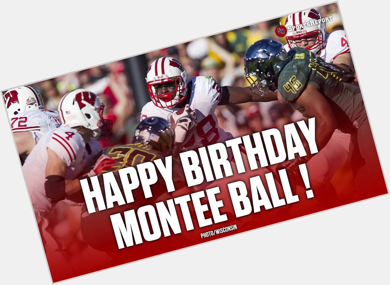  Fans, let\s wish legend Montee Ball a Happy Birthday! GO 