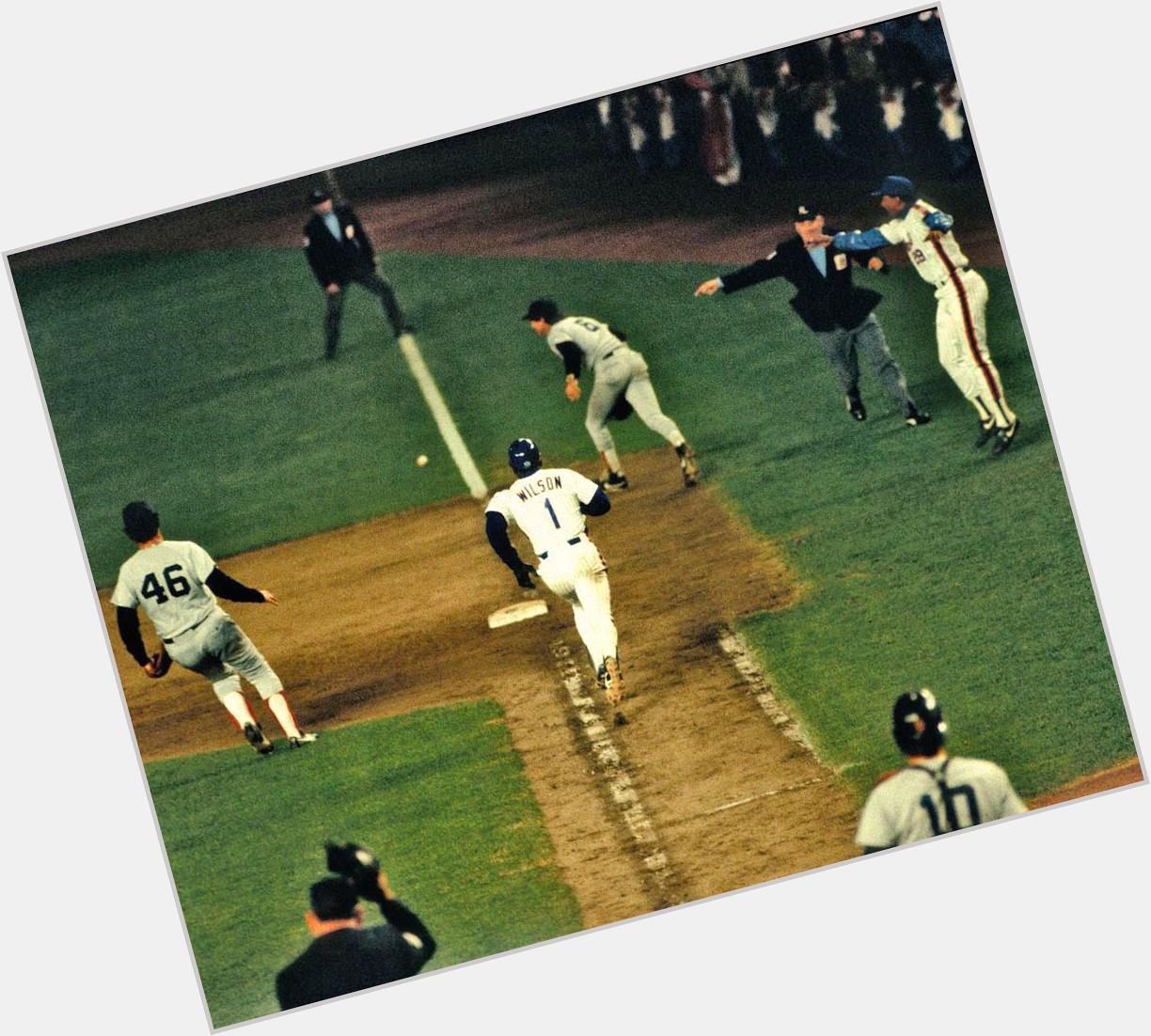 Happy Birthday Mookie Wilson! THE greatest at bat in NY Mets history. \"Little roller up along first...\" 