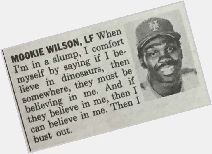 Happy Birthday to one of the all-time greats, Mookie Wilson, and sworn enemy of Carl Everett! 