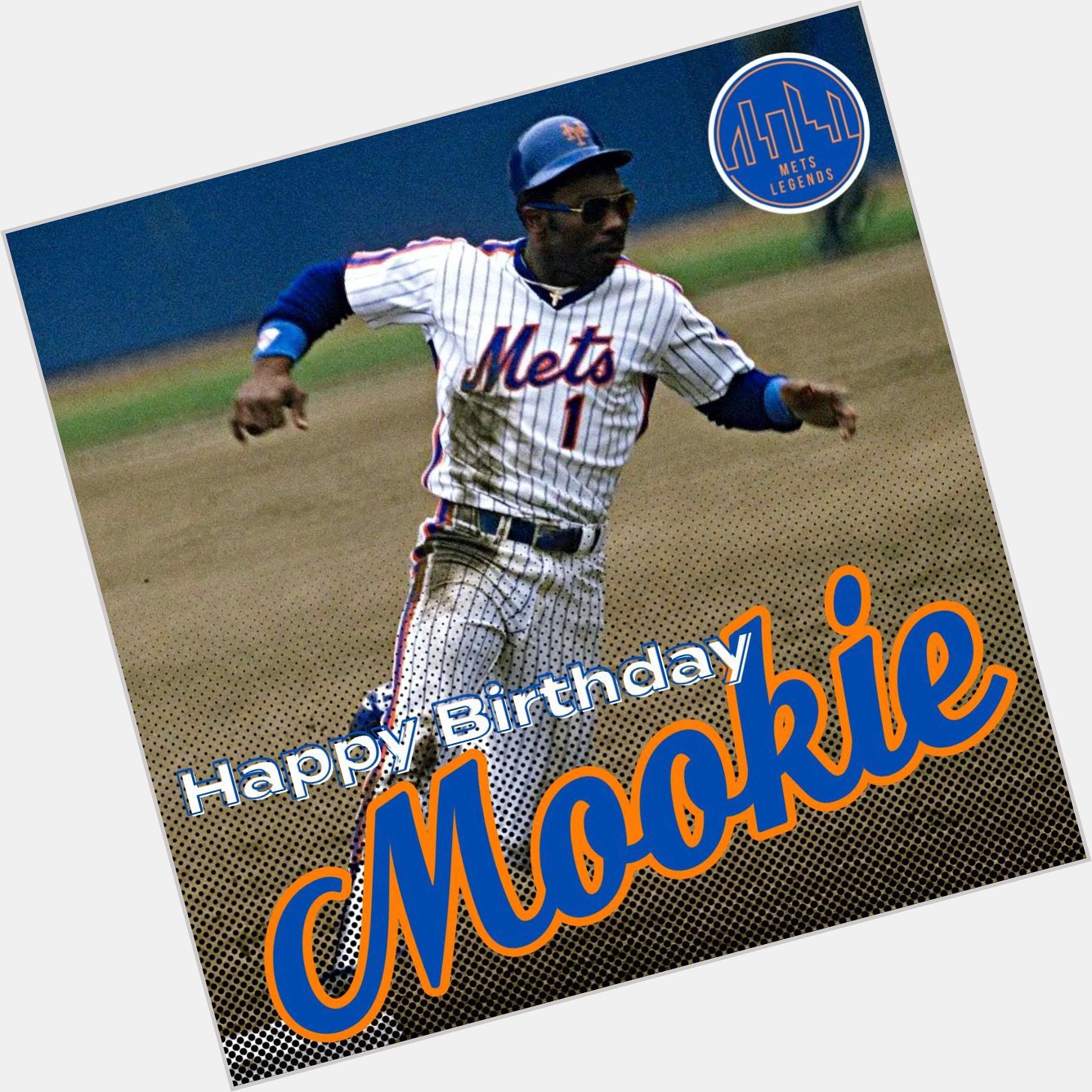 Happy Birthday, Mookie Wilson!

The awesome outfielder turns 66-years-old today!  