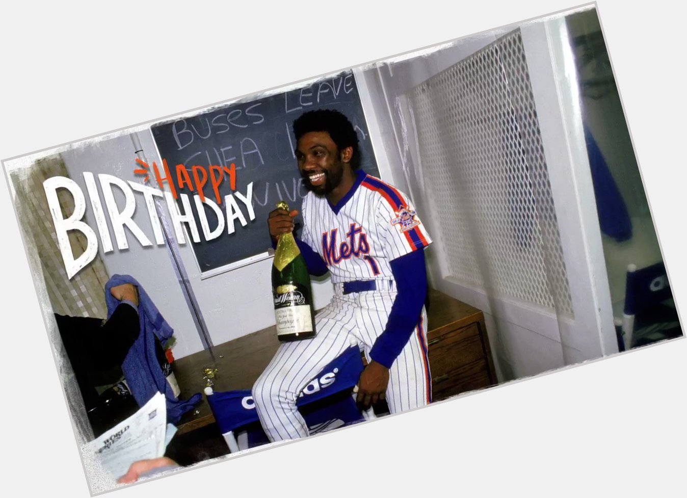 Happy birthday to the one and only, Mookie Wilson!  