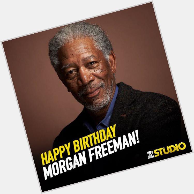 Wishing the man with a Godly voice \ Morgan Freeman \ a very happy Birthday. 