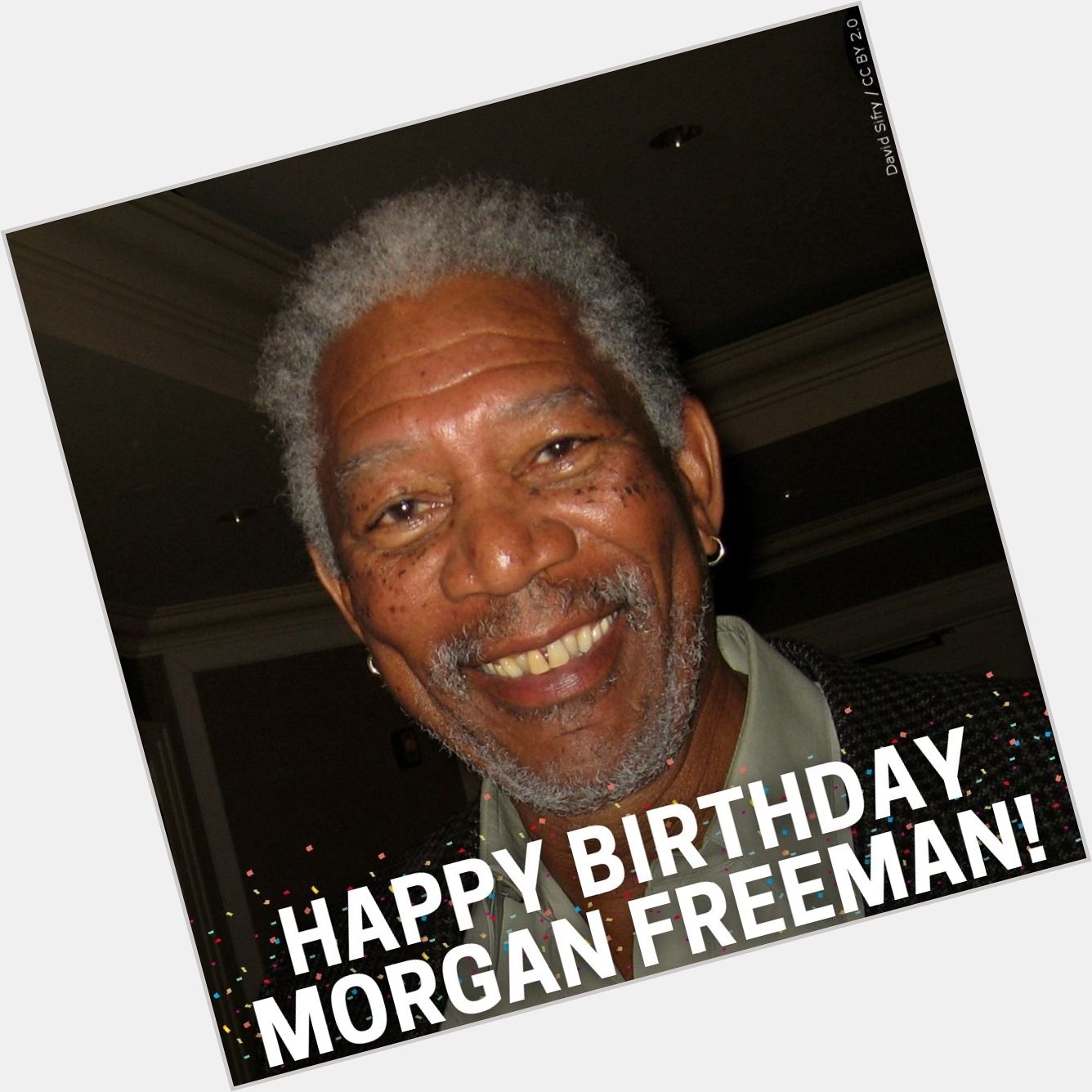  How do we change the world? One random act of kindness at a time. HAPPY BIRTHDAY, MORGAN FREEMAN!    